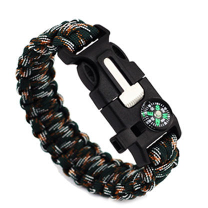 Outdoorový náramek Paracord AOTU 5 v 1 multi